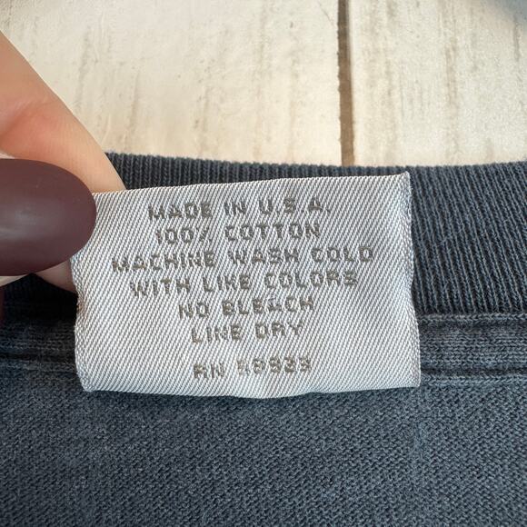 VTG Kittens Black Halloween Pumpkin Scarecrow Tee USA Plus One Size Oversized - Picture 12 of 16